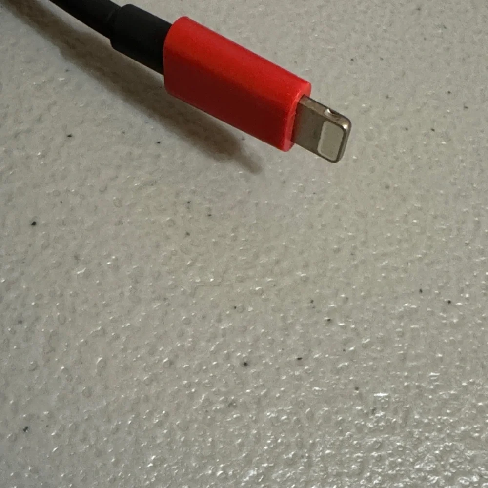 Car Charger Cable iPhone Lightening Black Coiled